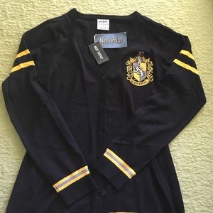 Hot Topic Hufflepuff House Cardigan